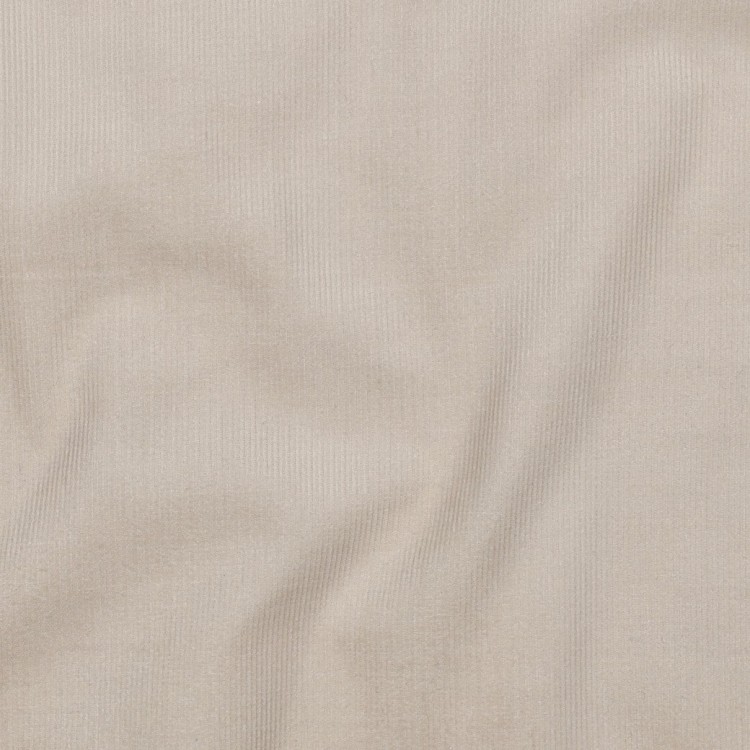 Tissu velours côtelé fin - beige