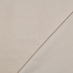 Tissu velours côtelé fin - beige