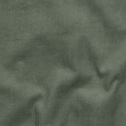 Tissu velours côtelé fin - Sauge
