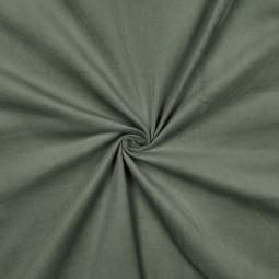 Tissu velours côtelé fin - Sauge
