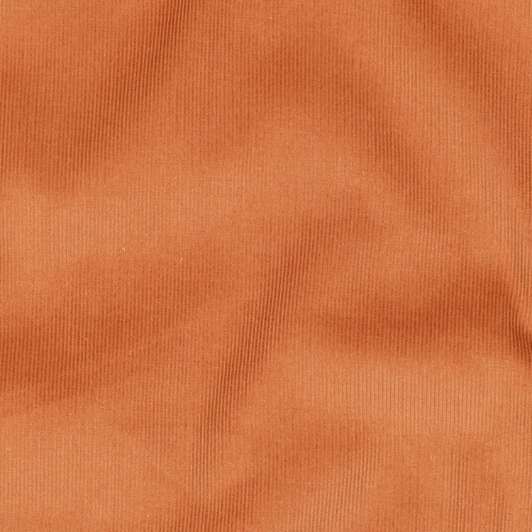 Tissu velours côtelé fin - Cognac
