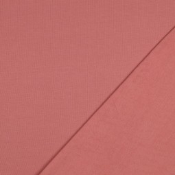 Tissu sweat biologique french terry - Mauve