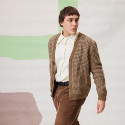 Kit de tricot - Gilet Aerin - Donegal Woolen Spun