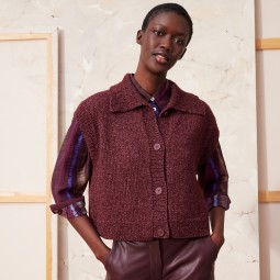 Kit de tricot - Gilet Prya - Luma