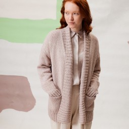 Kit de tricot - Gilet Moira - Luma