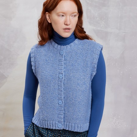 Kit de tricot - Gilet Ovidia - Luma