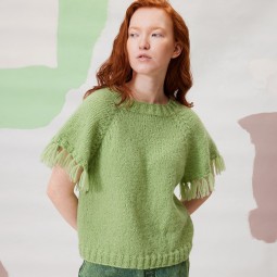 Kit de tricot - Pull Rhiannon top down - Malou light