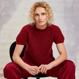 Kit de tricot - Pull Ruby top down - Malou light
