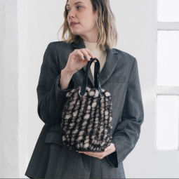 Base ronde en similicuir pour sac Katia