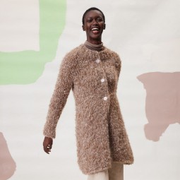 Kit de tricot - Gilet long Minnah - Shirley