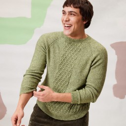 Kit de tricot - Pull Tavio top down - Vaya