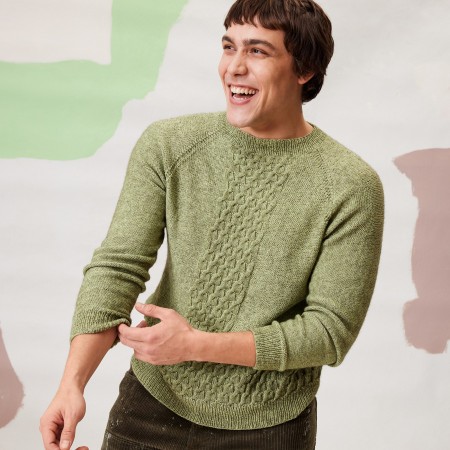 Kit de tricot - Pull Tavio top down - Vaya