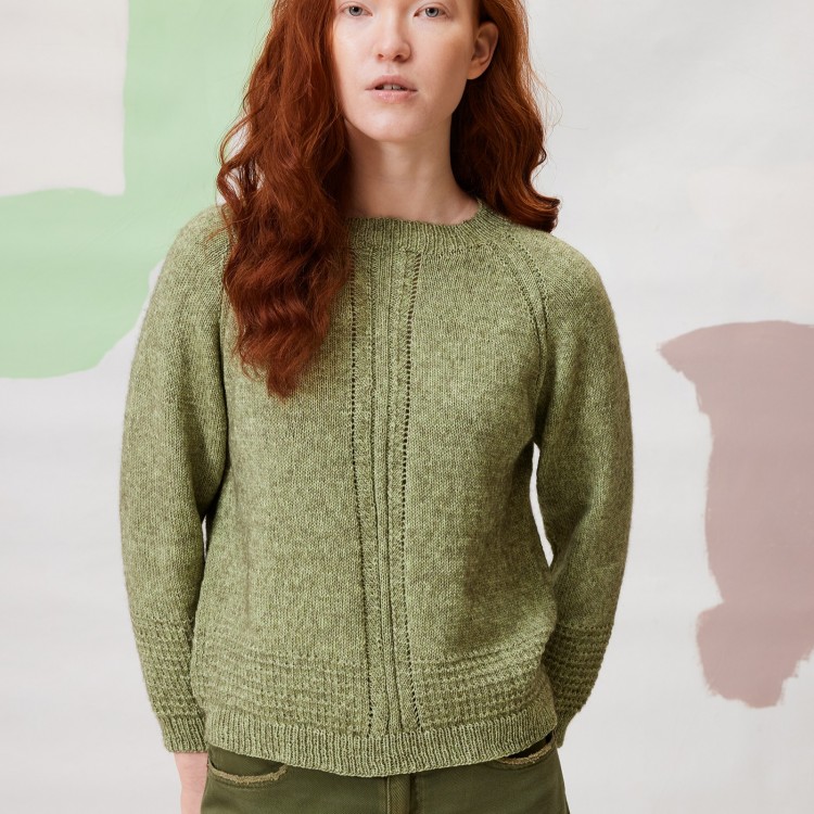 Kit de tricot - Pull Janni top down - Vaya