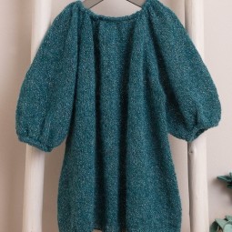 Kit de tricot - Robe blousante top down - Evanescent
