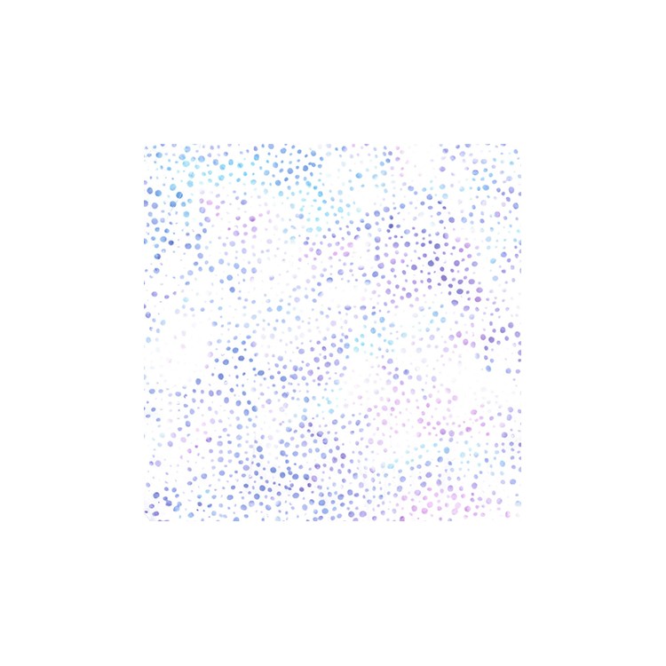 Tissu batik Hoffman - Bali dots - Lilac