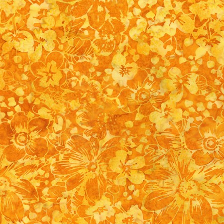 Tissu batik Hoffman - Bali handpaints - Squash
