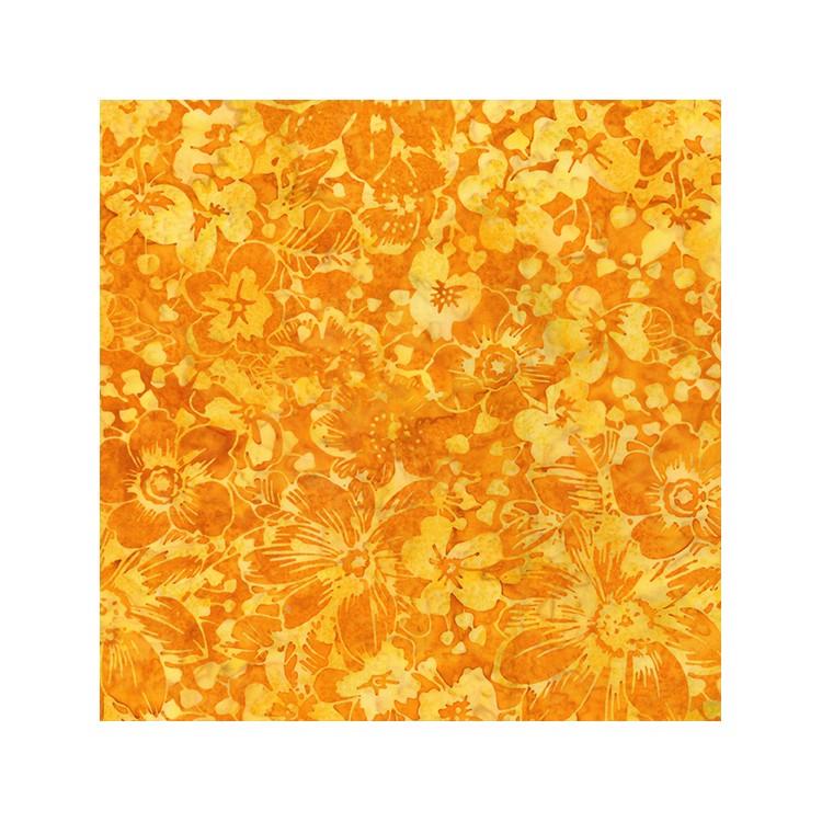 Tissu batik Hoffman - Bali handpaints - Squash