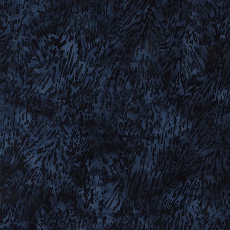 Tissu batik Hoffman - Bali handpaints - Midnight
