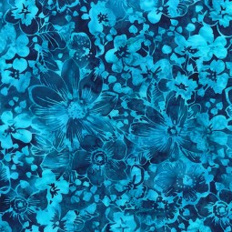 Tissu batik Hoffman - Bali handpaints - Macaw
