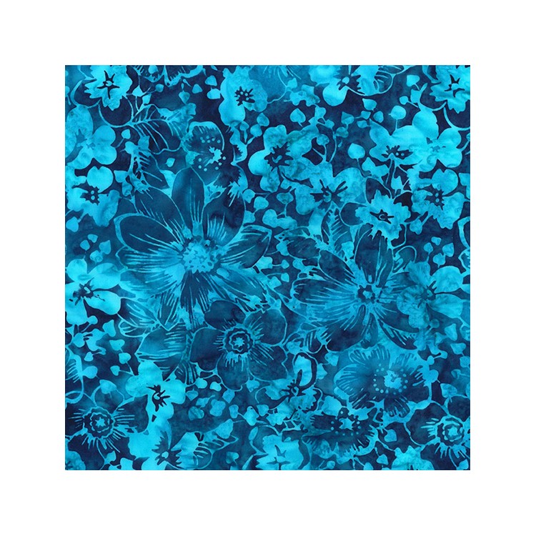 Tissu batik Hoffman - Bali handpaints - Macaw