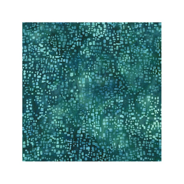 Tissu batik Hoffman - Bali handpaints - Aquarius