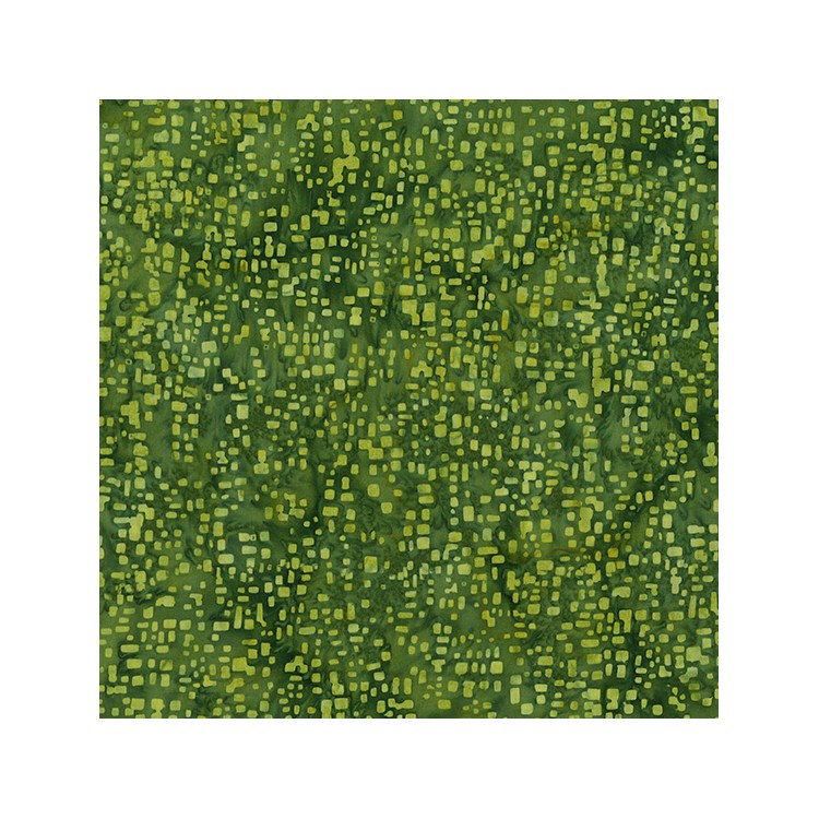 Tissu batik Hoffman - Bali handpaints - Clover