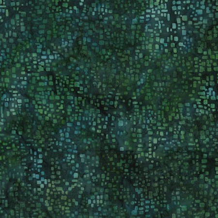 Tissu batik Hoffman - Bali handpaints - Christmas green