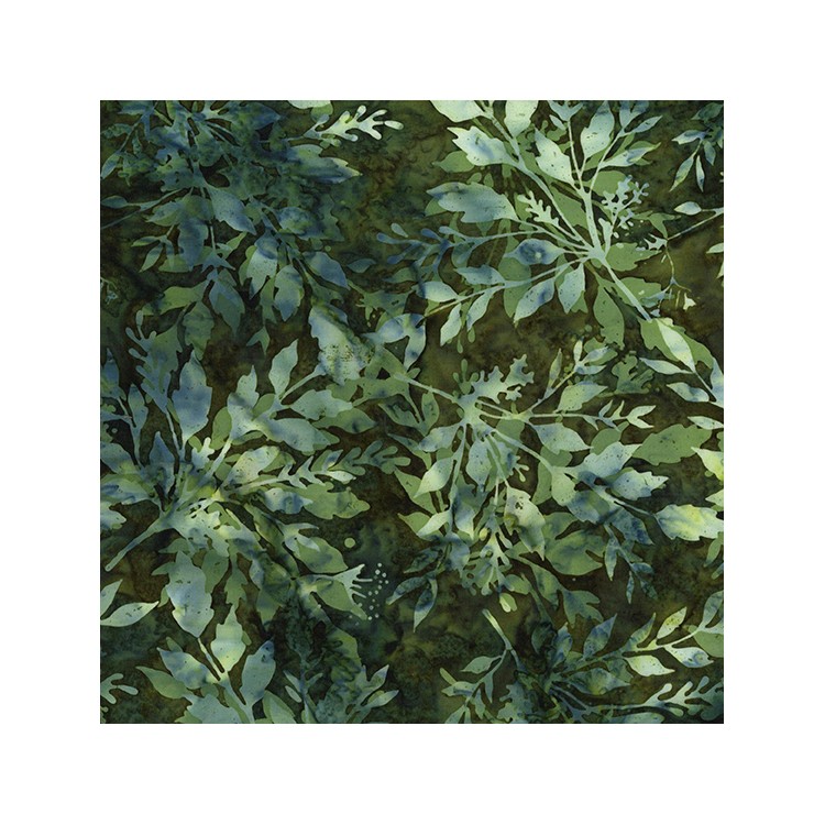 Tissu batik Hoffman - Bali handpaints - Pine