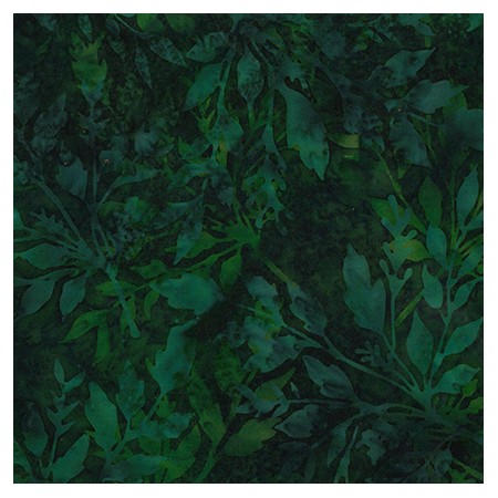 Tissu batik Hoffman - Bali handpaints - Emerald