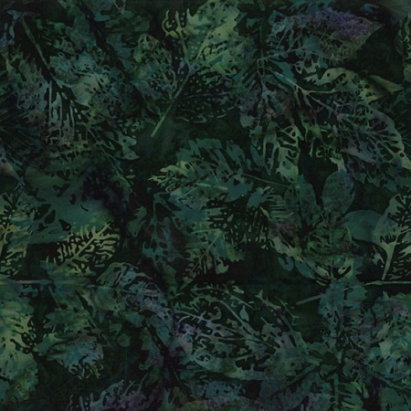Tissu batik Hoffman - Bali handpaints - Mallard