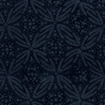 Tissu batik Hoffman - Bali handpaints - Black