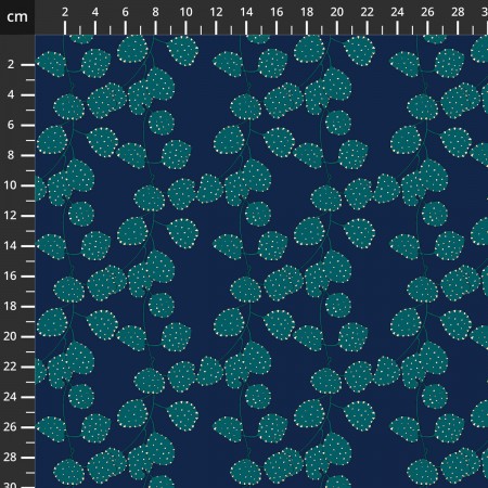 Tissu fantaisie - Sunshine digital indigo
