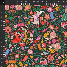 Tissu fantaisie - Deck the halls