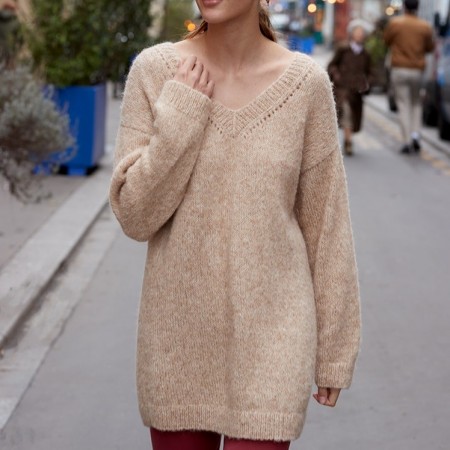 Kit de tricot - Robe pull - Alpaco