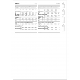Patron Butterick 7057 - Jupe crayon
