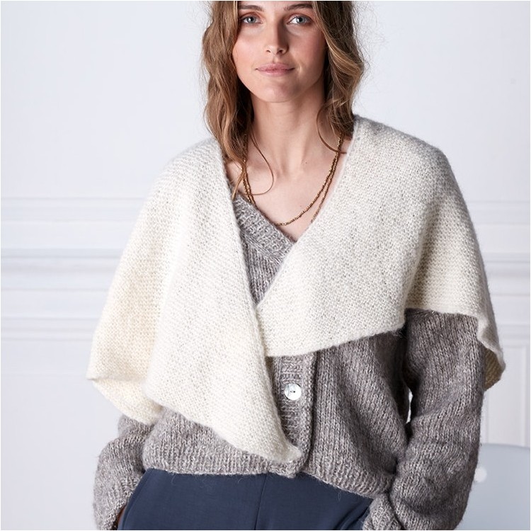 Kit de tricot - Châle - Alpaco