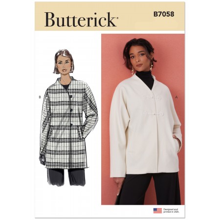 Patron Butterick 7058 - Veste