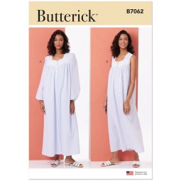 Patron Butterick 7062 - Robe de chambre