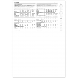 Patron Butterick 7062 - Robe de chambre
