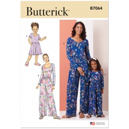 Patron Butterick 7064 - Combinaison