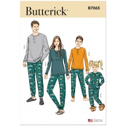 Patron Butterick 7065 - Pyjama