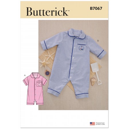 Patron Butterick 7067 - Pyjama