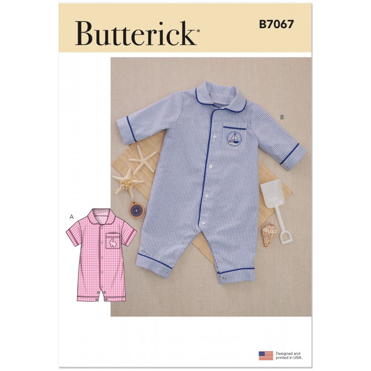 Patron Butterick 7067 - Pyjama