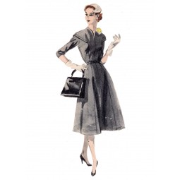 Patron Butterick 7070 - Robe vintage 1950