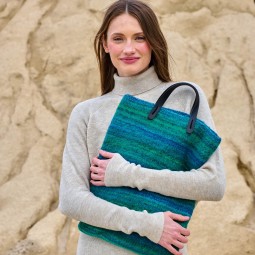 Kit de tricot - Tote bag - Azteca felting wool