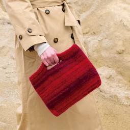 Kit de tricot - Sac - Azteca felting wool