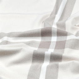 Tissu Lainage - Carreaux gris
