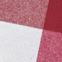 Tissu Lainage - Carreaux rouge