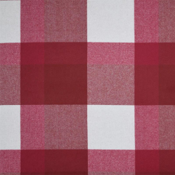 Tissu Lainage - Carreaux rouge