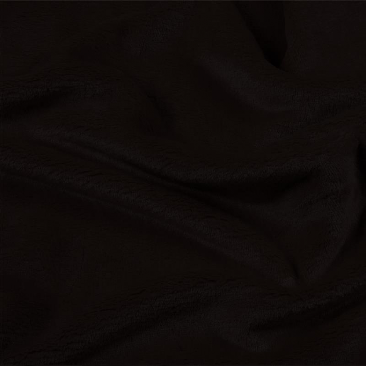Tissu polaire doudou - Brun